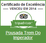 Selo TripAdvisor - Pousada Trem do Imperador